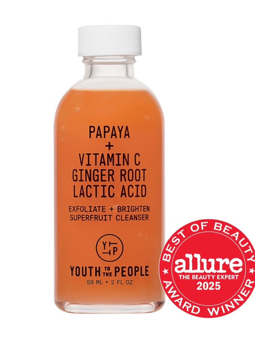 Youth to the People - Papaya + Vit C Ginger Root Lactic Acid Superfruit Cleanser
